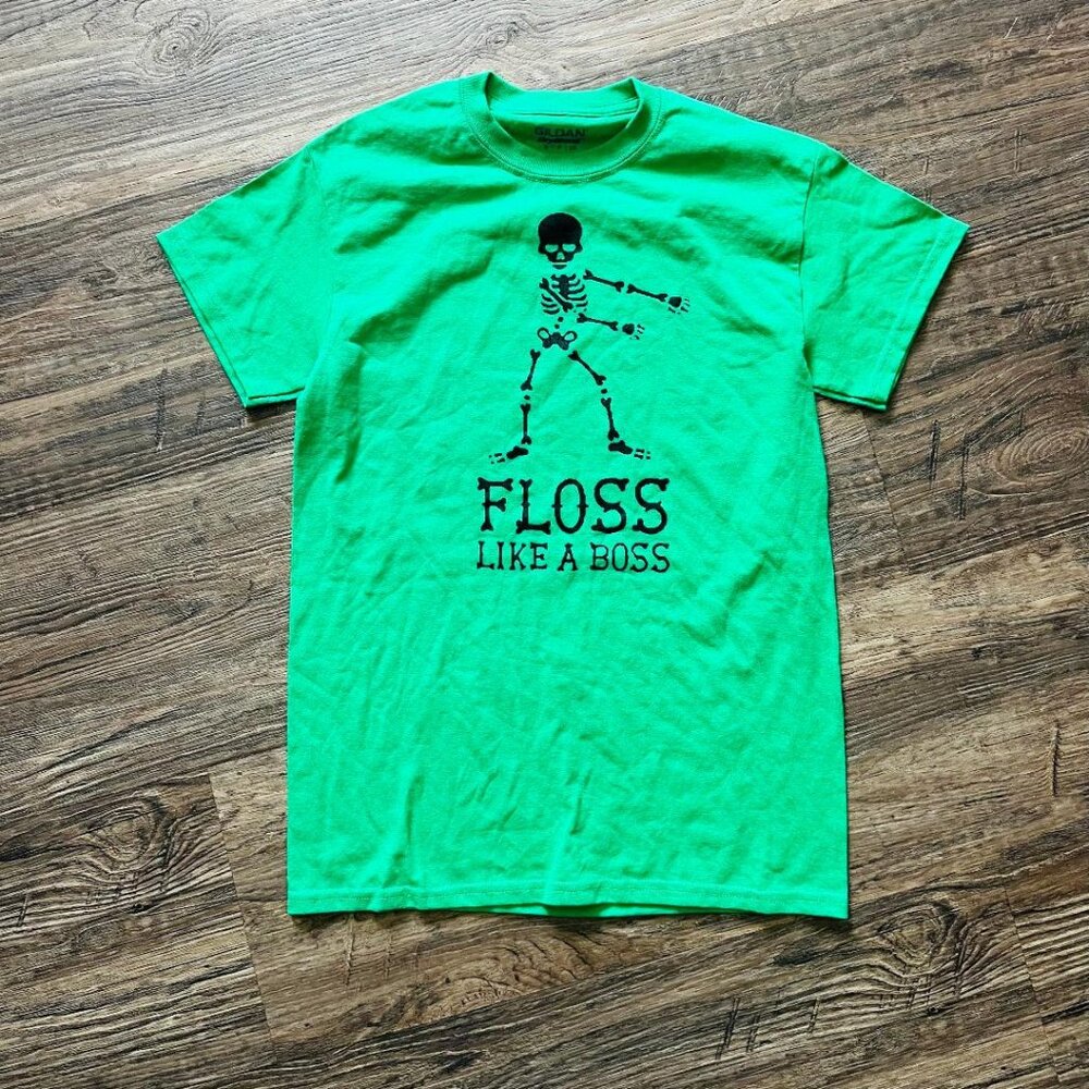 Floss Like A Boss Gamer Fun New Shirt Small